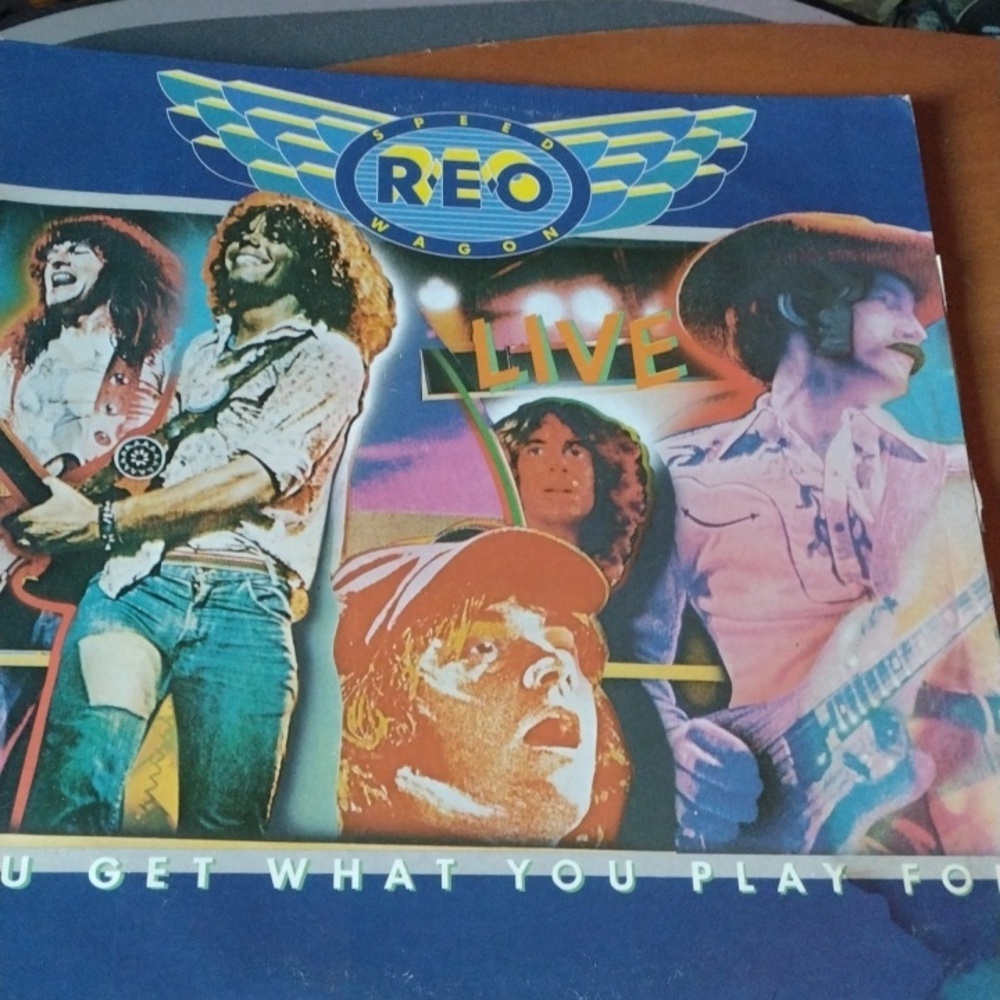 REO Speedwagon Live Double LP